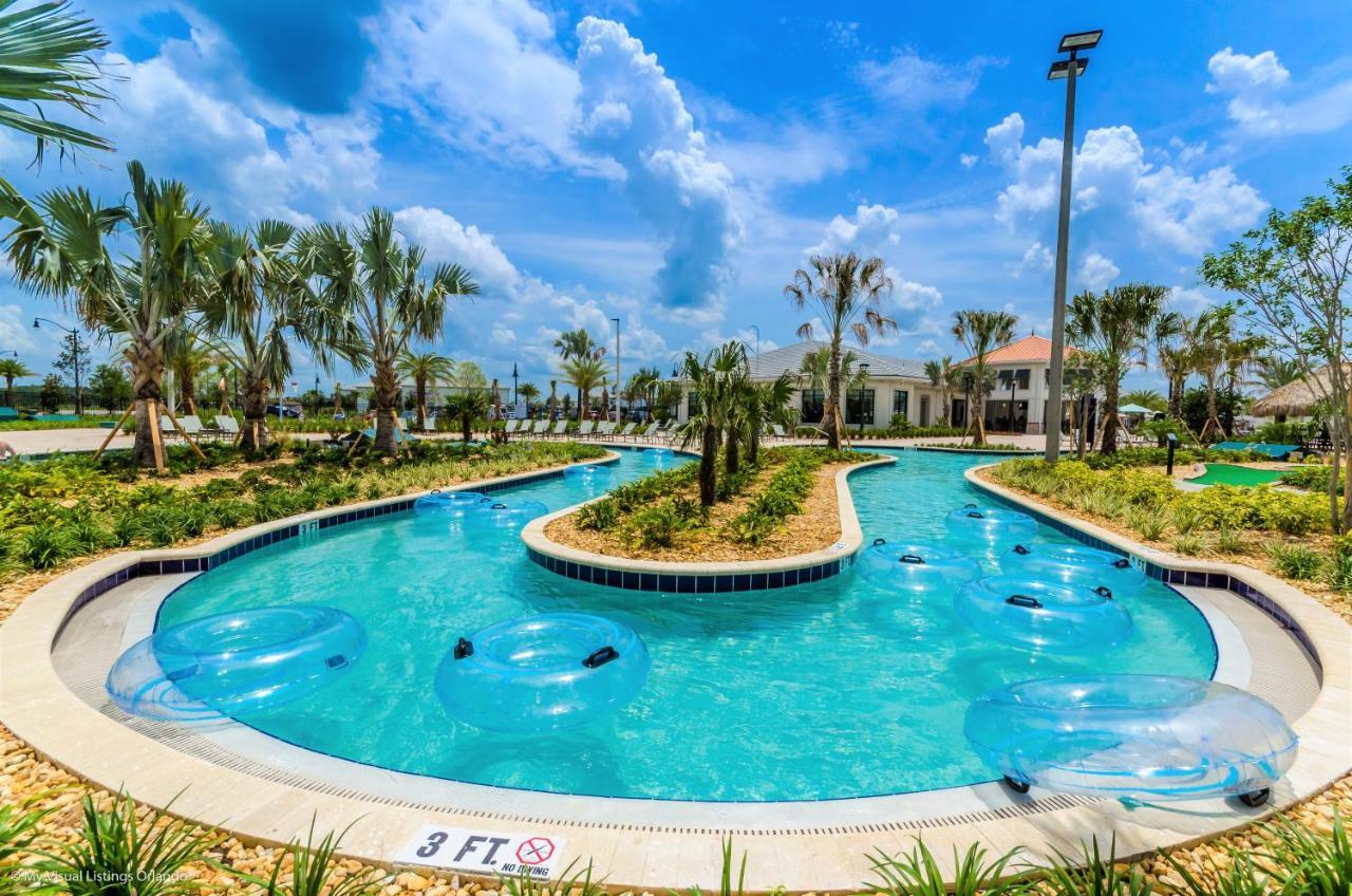 Modern Townhome Wprivate Pool Free Water Park Kissimmee Exterior foto