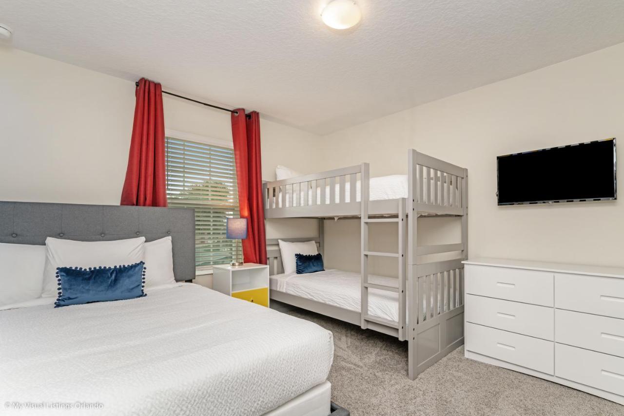 Modern Townhome Wprivate Pool Free Water Park Kissimmee Exterior foto