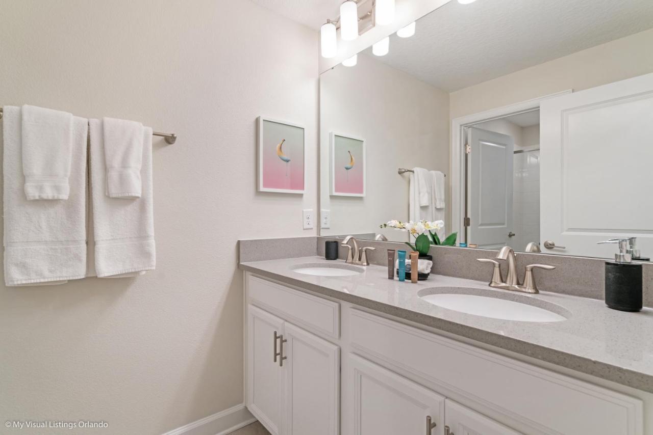 Modern Townhome Wprivate Pool Free Water Park Kissimmee Exterior foto