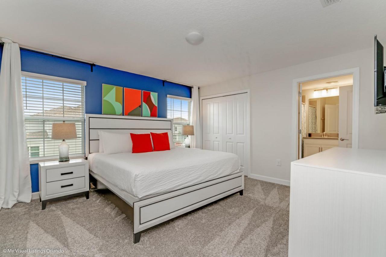 Modern Townhome Wprivate Pool Free Water Park Kissimmee Exterior foto